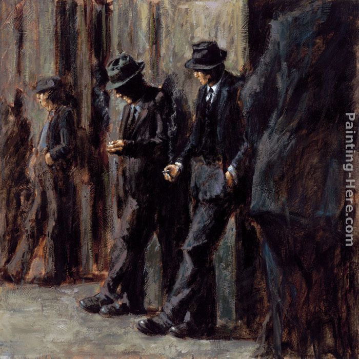 The Old and the New Boss painting - Fabian Perez The Old and the New Boss art painting